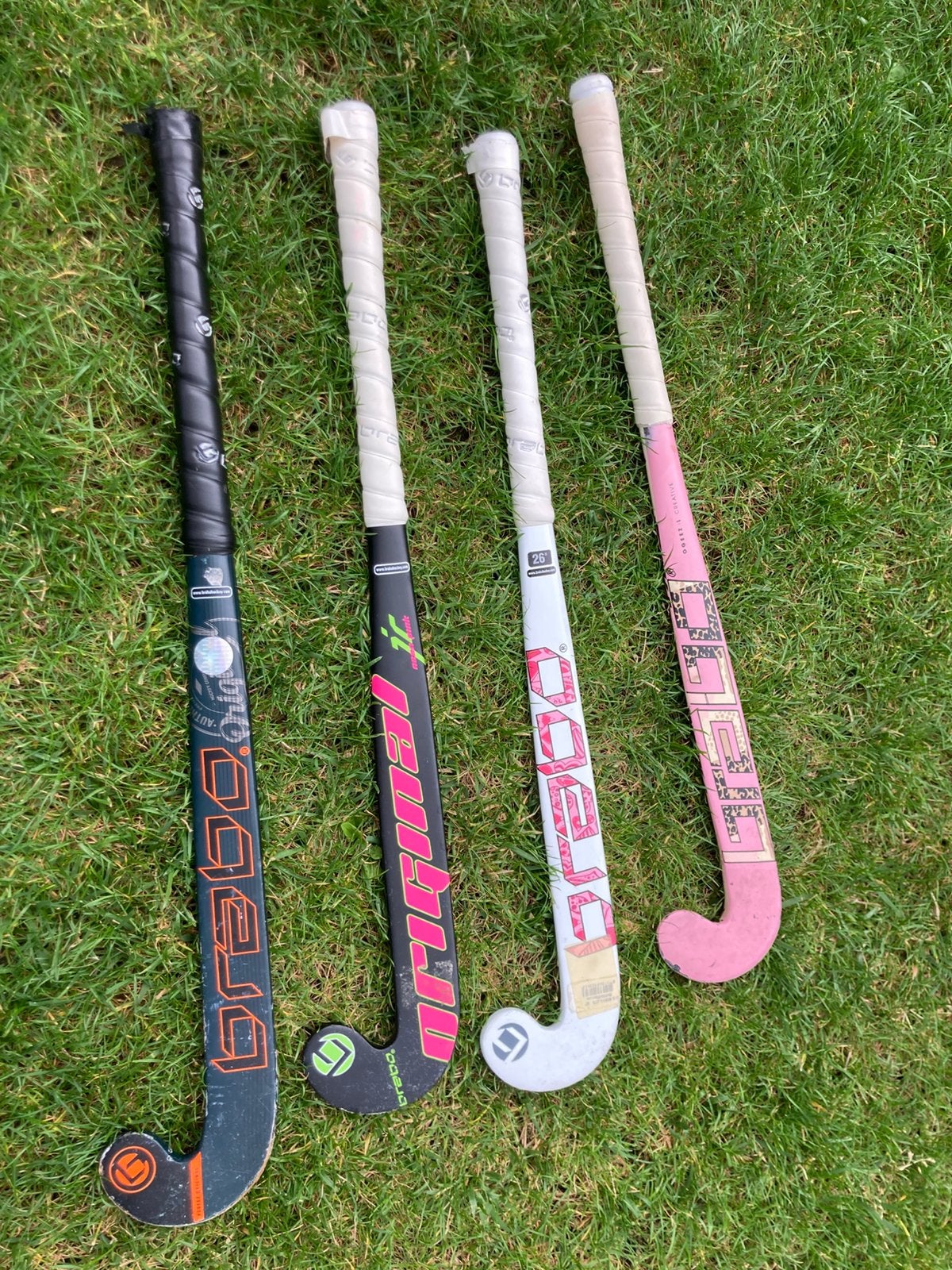 Brabo veld hockeysticks 26 en 27 inch, Ophalen, Gebruikt, Stick