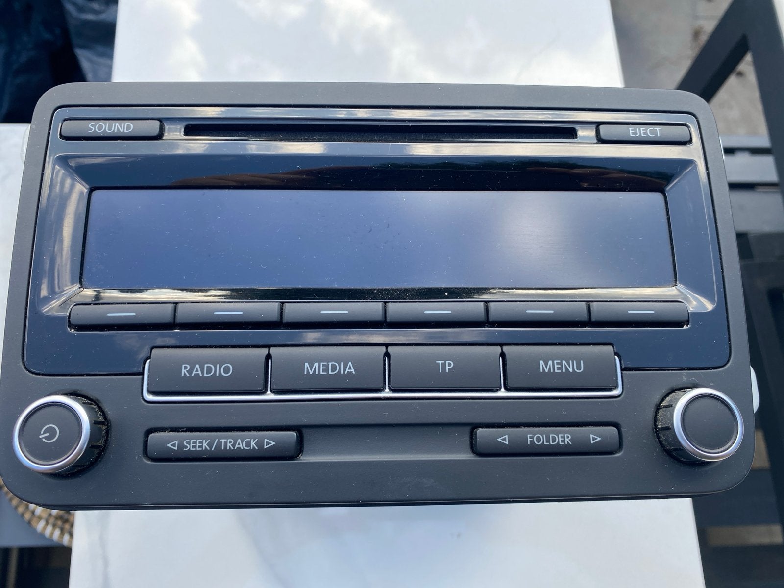 Volkswagen RCD 310 Radio CD-speler - VW 1K0 035 186 AN, Ophalen, Gebruikt