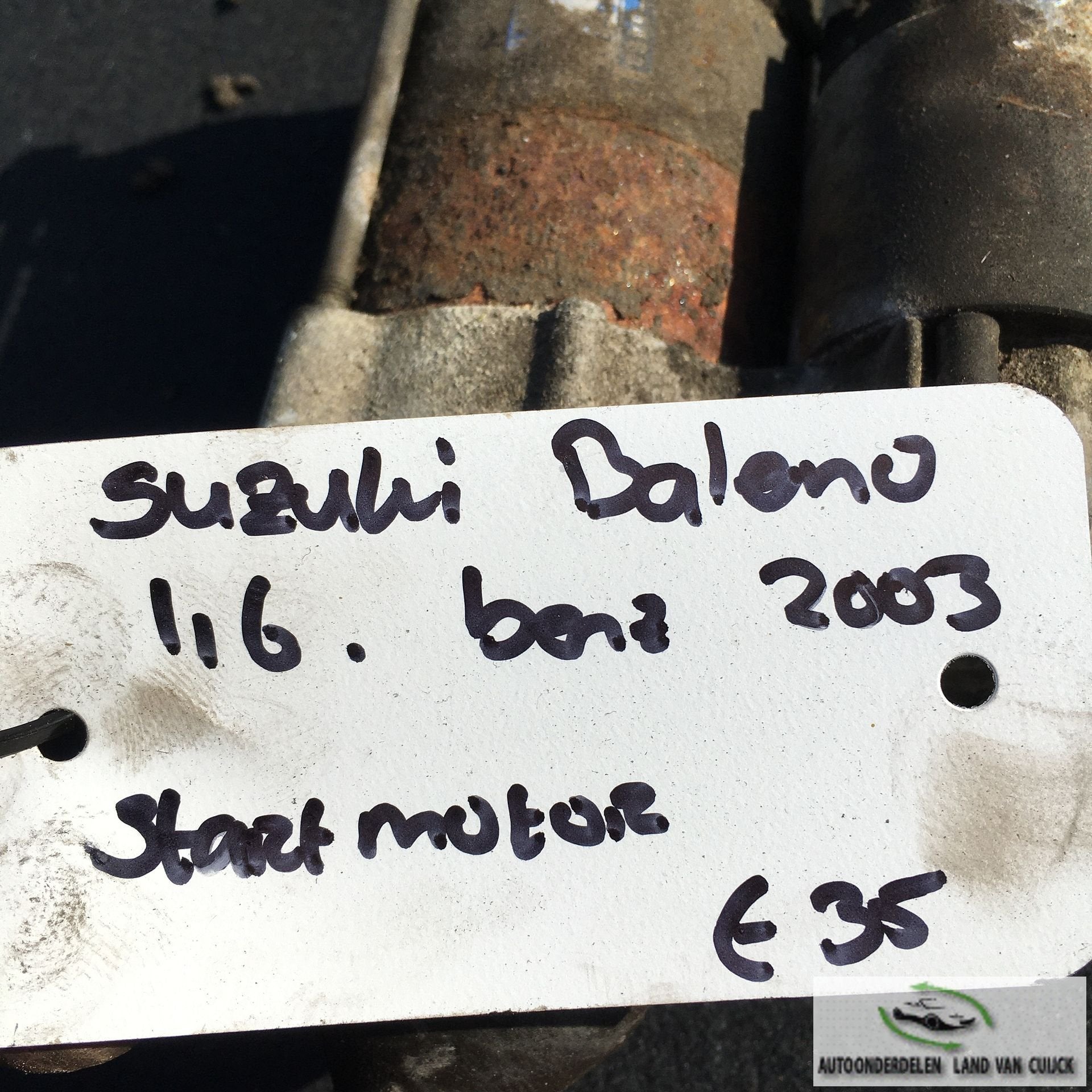Suzuki Baleno Sw 1.6 Benzine 2001 2500192  Startmotor