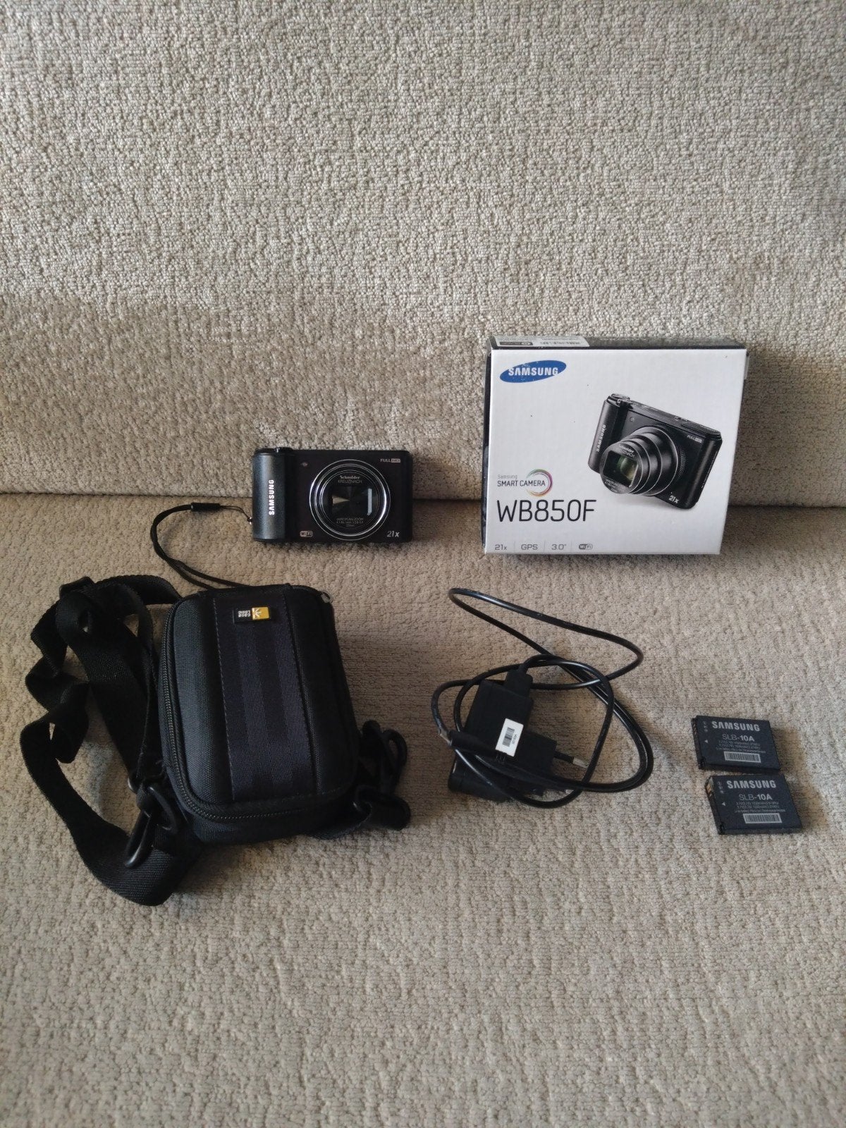 Samsung WB850F Compactcamera met 21x optische zoom, Gebruikt, Ingebouwde flitser, Ophalen of Verzenden, Compactcamera