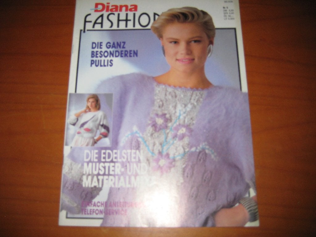 Diana Fashion: Die edelsten Muster- und Materialmixe, Ophalen of Verzenden, Zo goed als nieuw, Breien en Haken