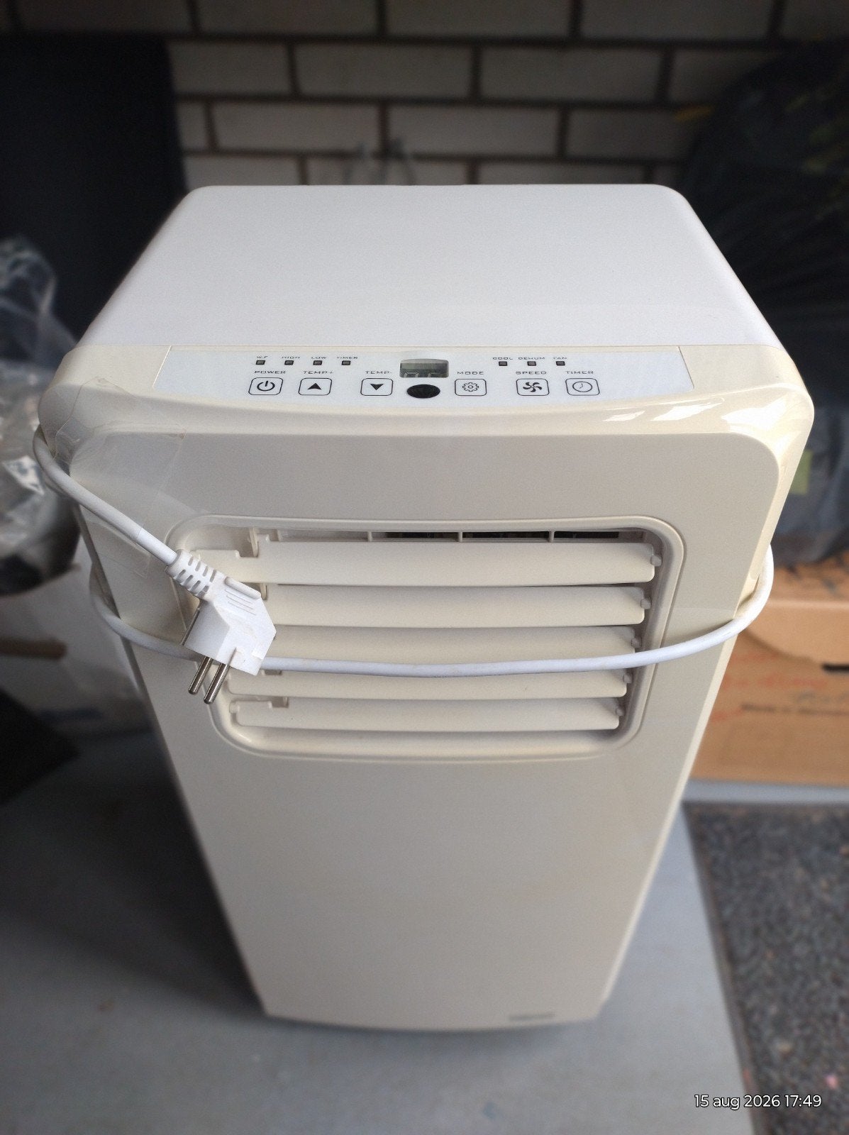 Tristar Mobiele Airco AC-5474 met Afstandsbediening, Ophalen, Minder dan 60 m³, Zo goed als nieuw, Koelen en Ontvochtigen