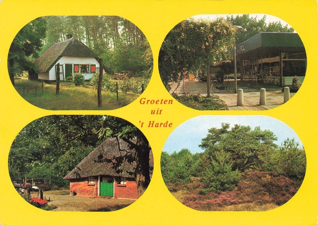 Groeten uit 't Harde, Ophalen of Verzenden, 1980 tot heden, Gelopen, Gelderland