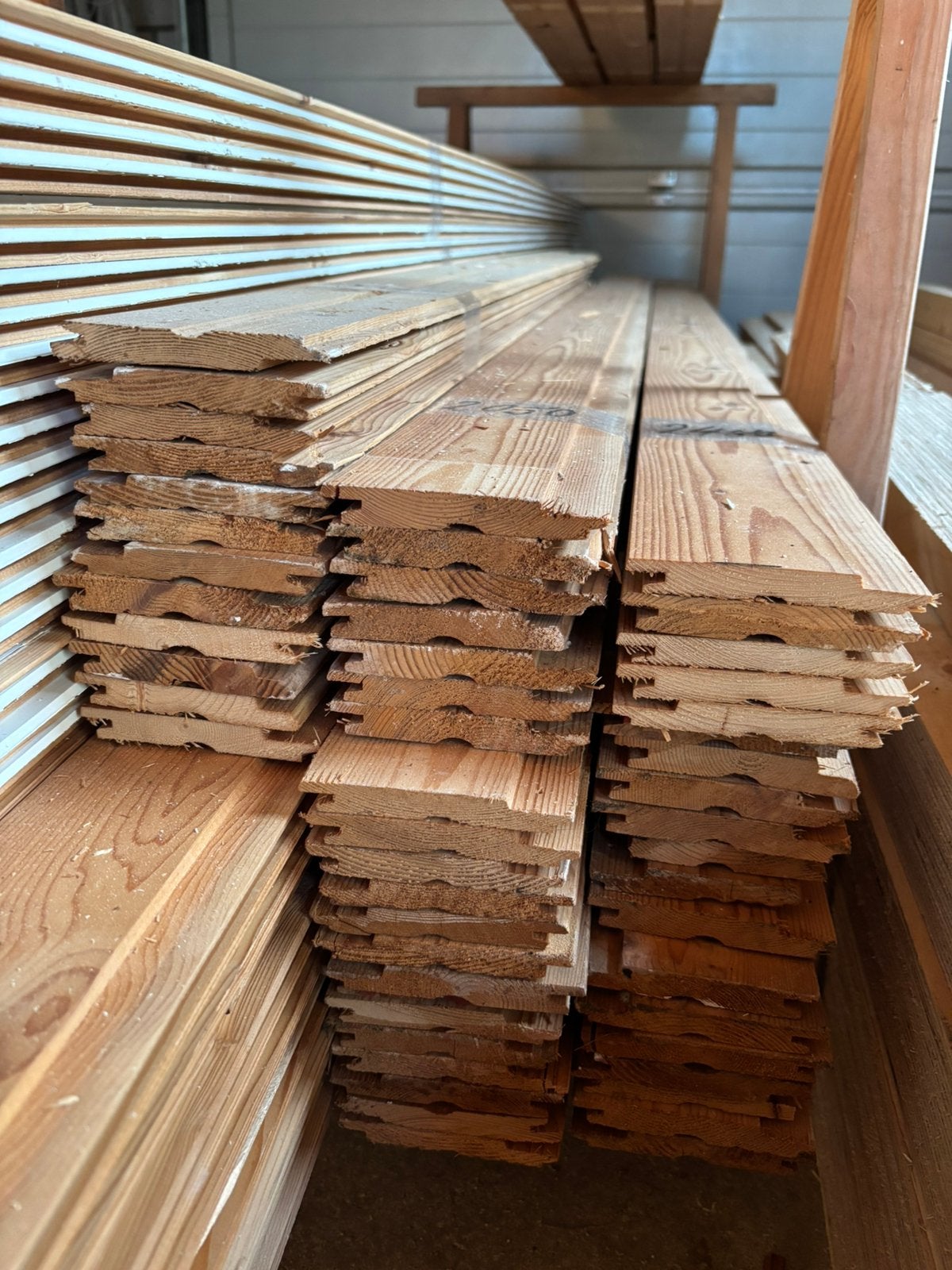 Oude Grenen Schrootjes 136 st., Doe-het-zelf en Verbouw, Hout en Planken, Ophalen, Minder dan 25 mm, Grenen, Zo goed als nieuw