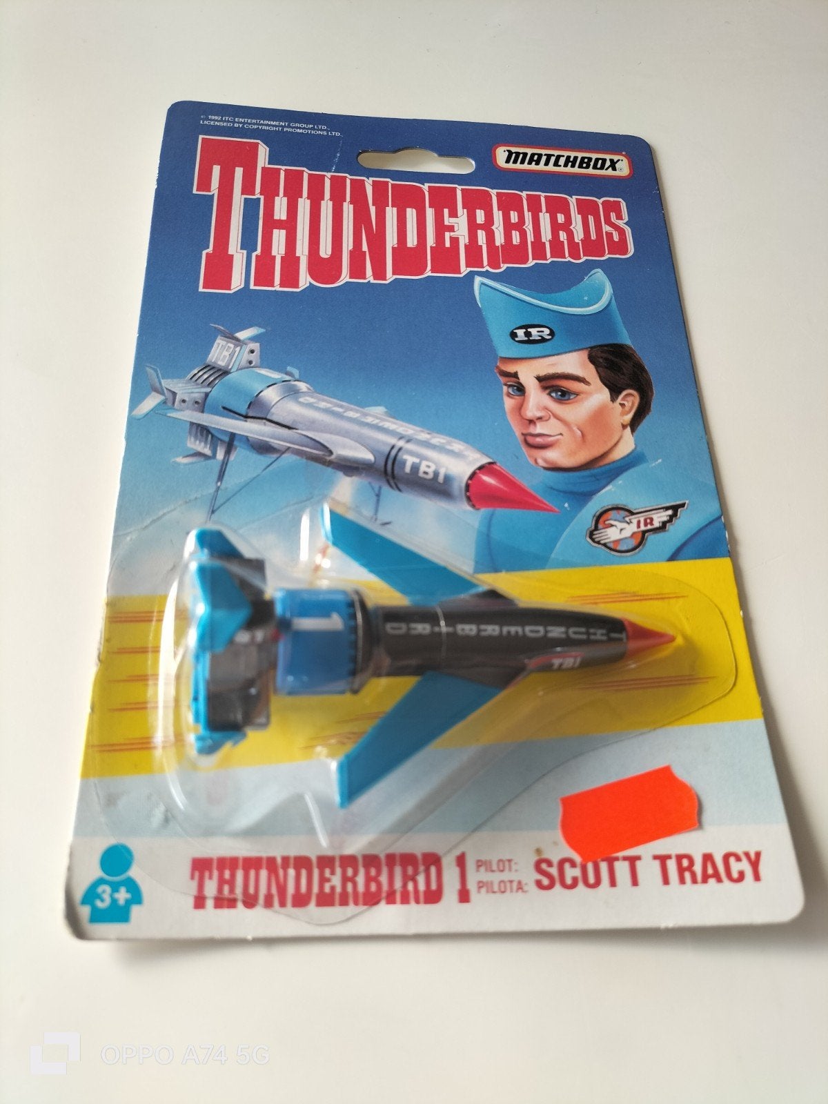 Matchbox Thunderbirds Thunderbird 1 Scott Tracy, Ophalen of Verzenden, Nieuw