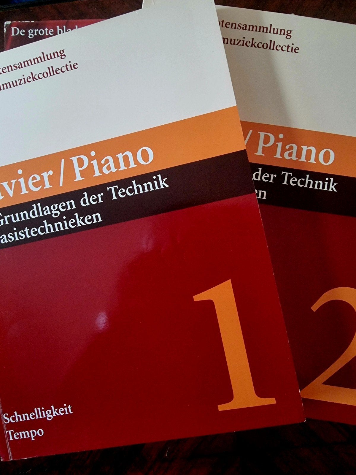 Piano: De basistechnieken - 1 & 2. Bladmuziekcollectie Kl45, Verzenden, Klassiek, Zo goed als nieuw, Artiest of Componist