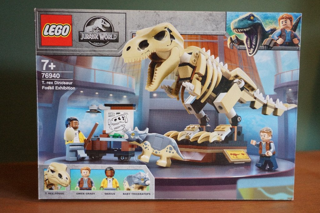Lego 76940 T. rex Dinosaur Fossil Exhibition, Jurassic World, Lego, Ophalen of Verzenden, Zo goed als nieuw