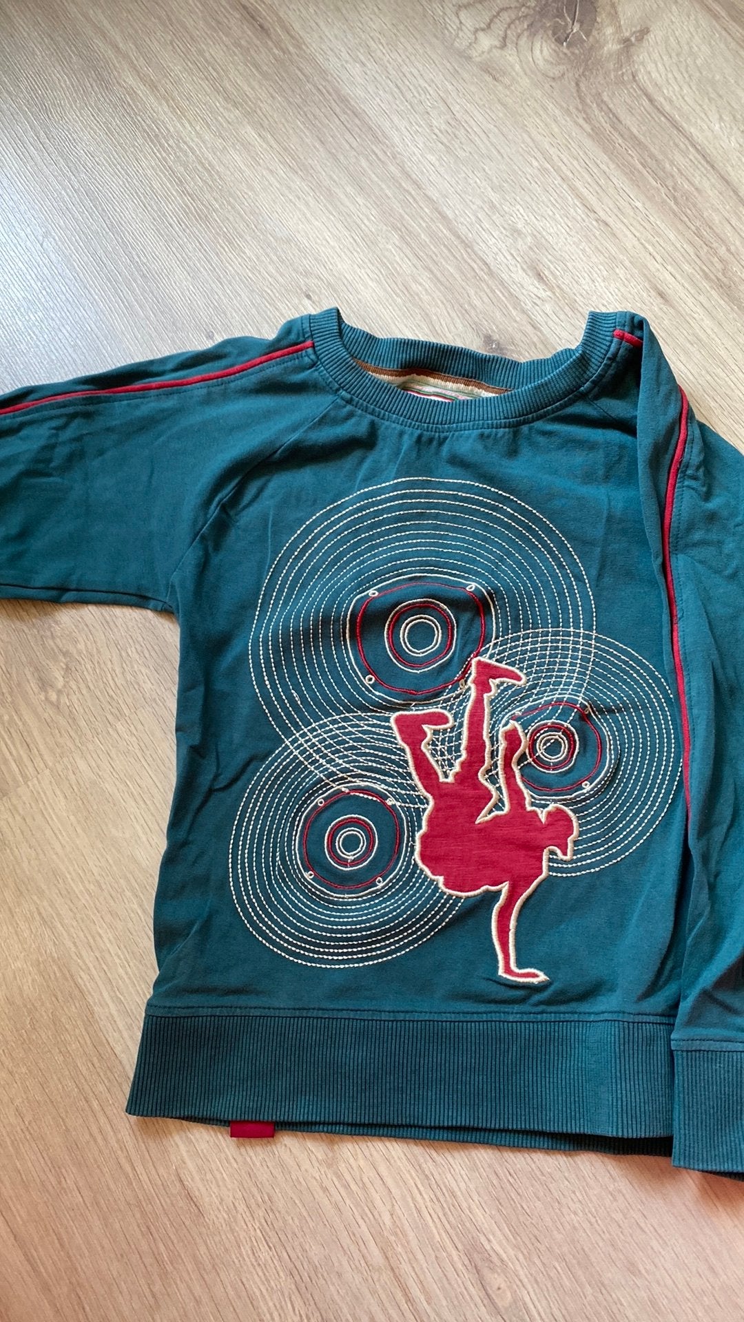 Longsleeve 4FF maat 110/116, Ophalen of Verzenden, Zo goed als nieuw, Jongen, Shirt of Longsleeve