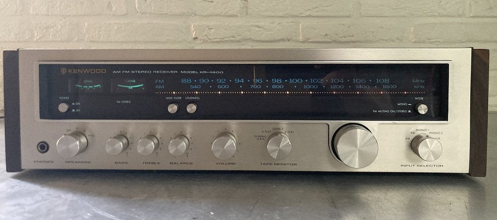 Kenwood KR-4600 receiver in topstaat!, Audio, Tv en Foto, Ophalen, Zo goed als nieuw, Minder dan 60 watt, Overige merken