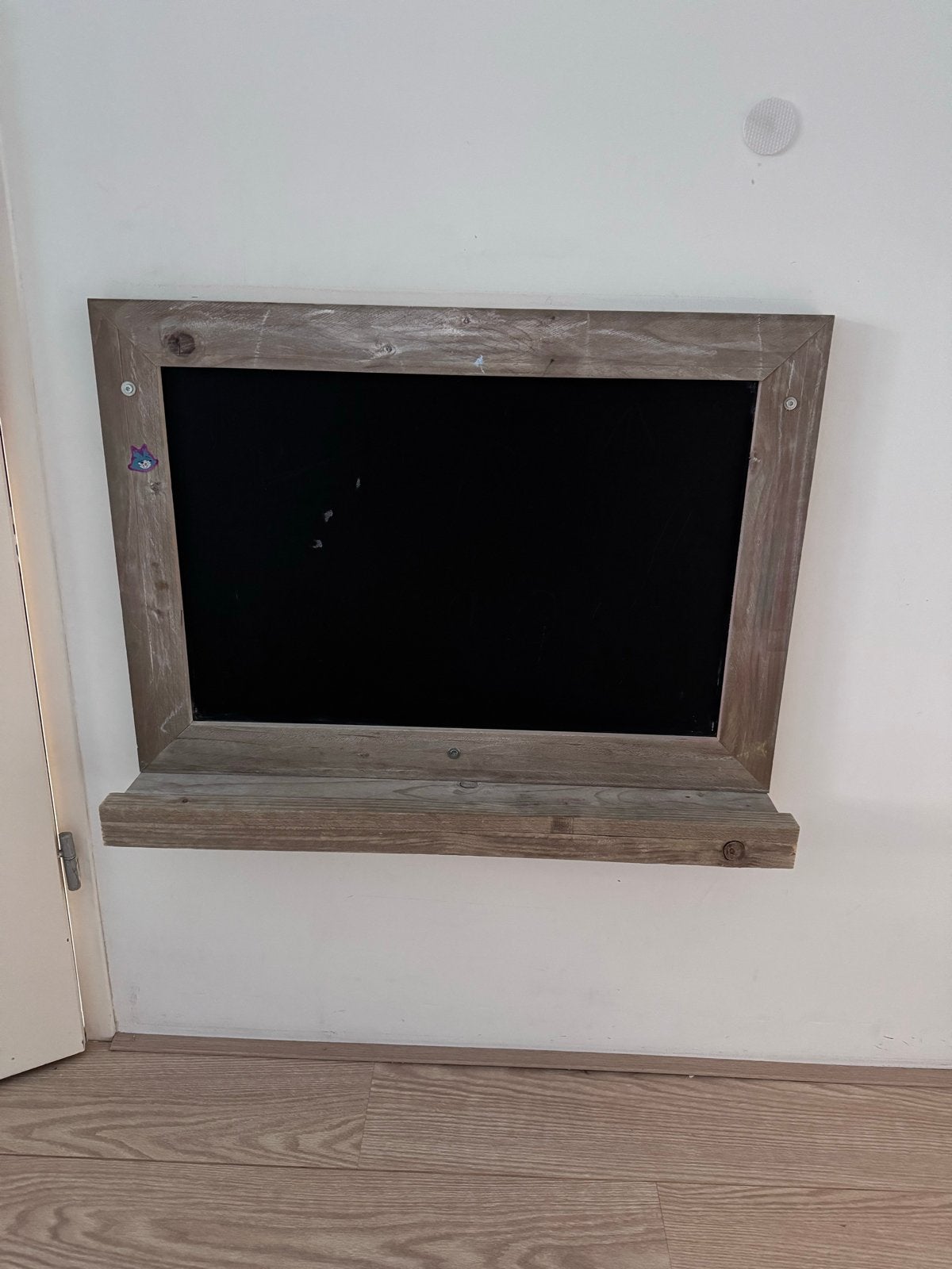 Krijtbord, Ophalen