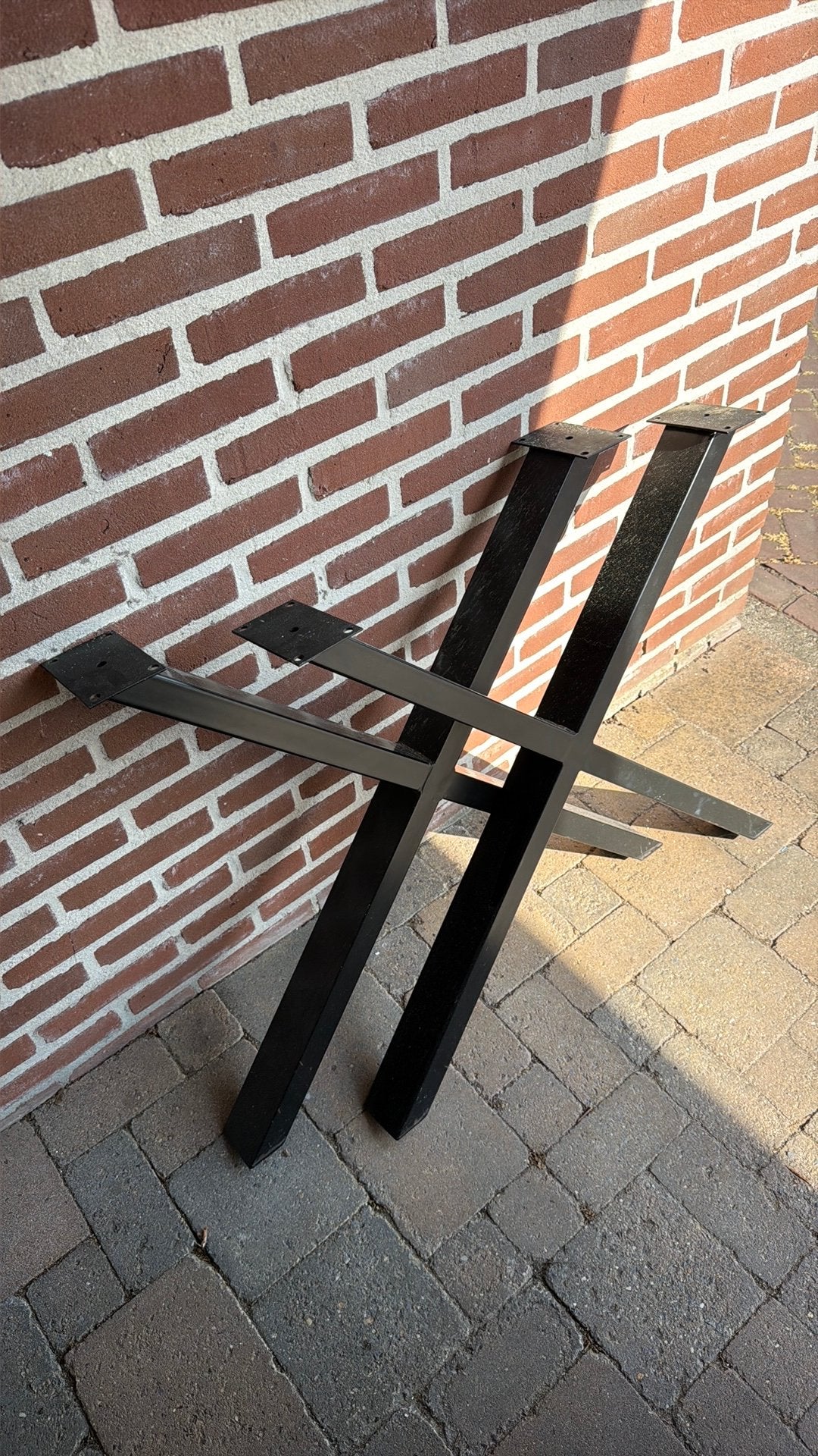 Tafelpoten, Huis en Inrichting, Tafelonderdelen, Tafelpoot, Strak, Gebruikt, 50 tot 100 cm