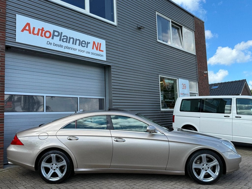 Mercedes-Benz CLS-klasse 500! Cruise! Leder! Navi! Schuifdak, Auto's, Automaat, Achterwielaandrijving, Gebruikt, Overige kleuren