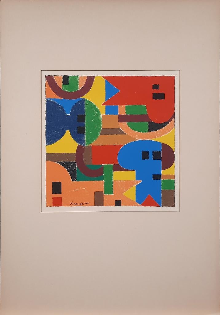 Abstract 62 - Kunstenaar: Geni Peter, Ophalen of Verzenden