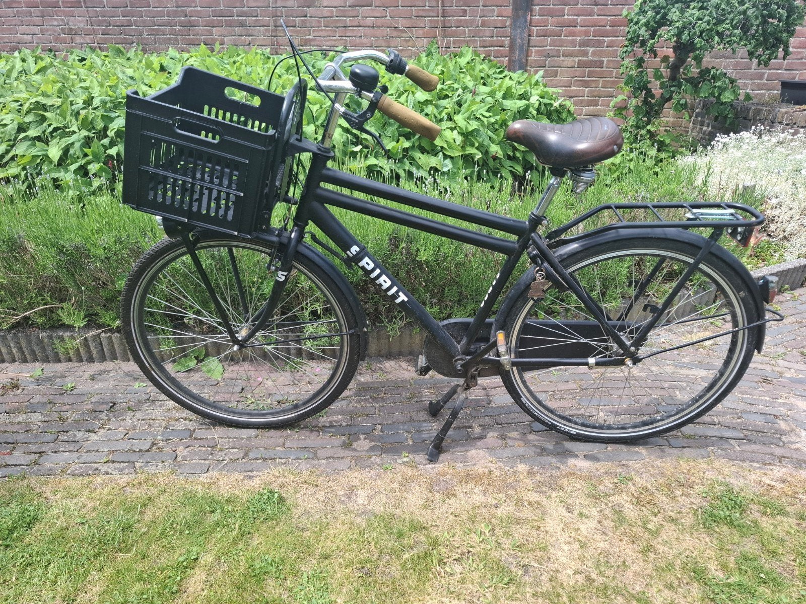 Jongensfiets 28inch  cargobike, Gebruikt, Velgrem, Versnellingen, Spirit Cargo