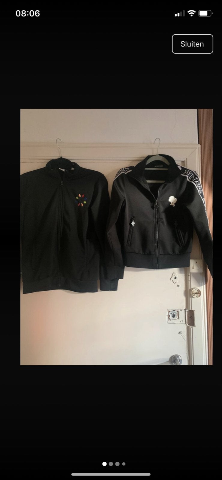 Adidas en Reinders vesten maat 158, Ophalen of Verzenden, Gebruikt, Jongen of Meisje, Trui of Vest