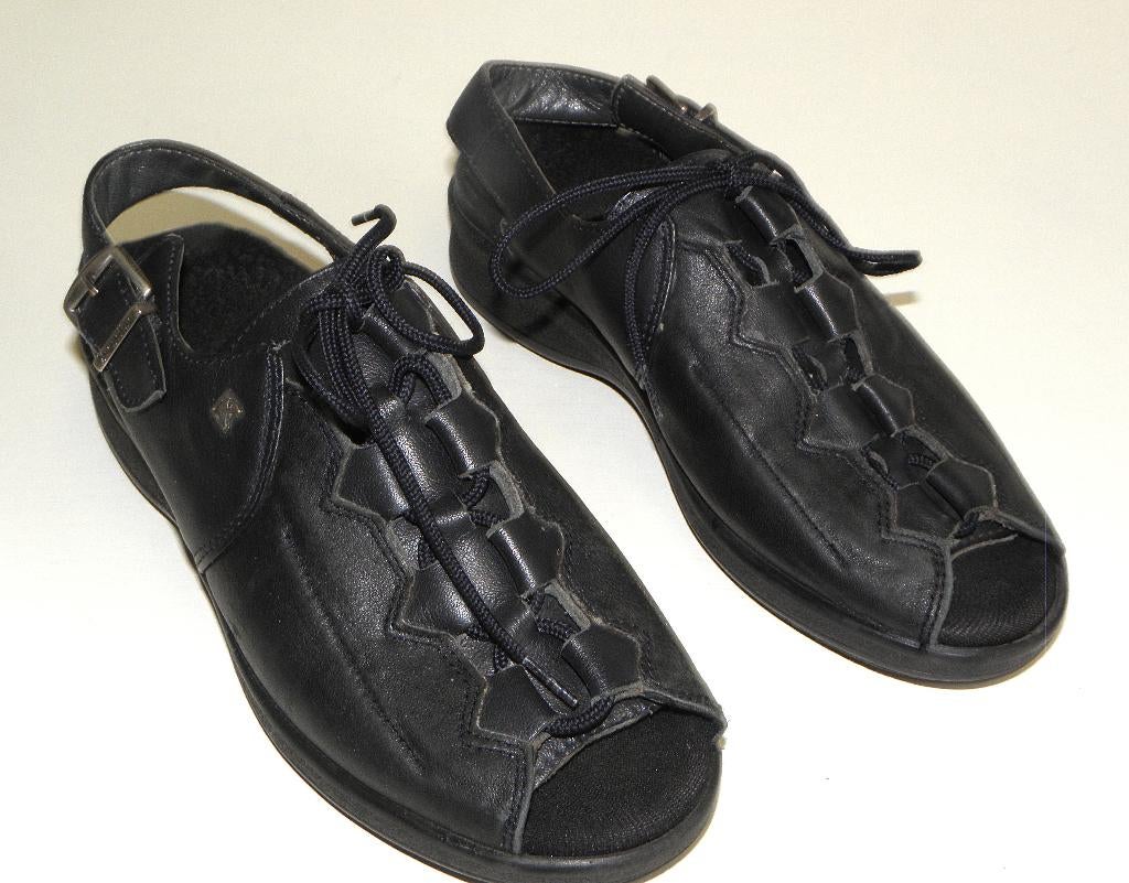 Xsensible sandalen maat 4½ - 37½ wijdte G, Xsensible, Zwart, Zo goed als nieuw, Sandalen of Muiltjes