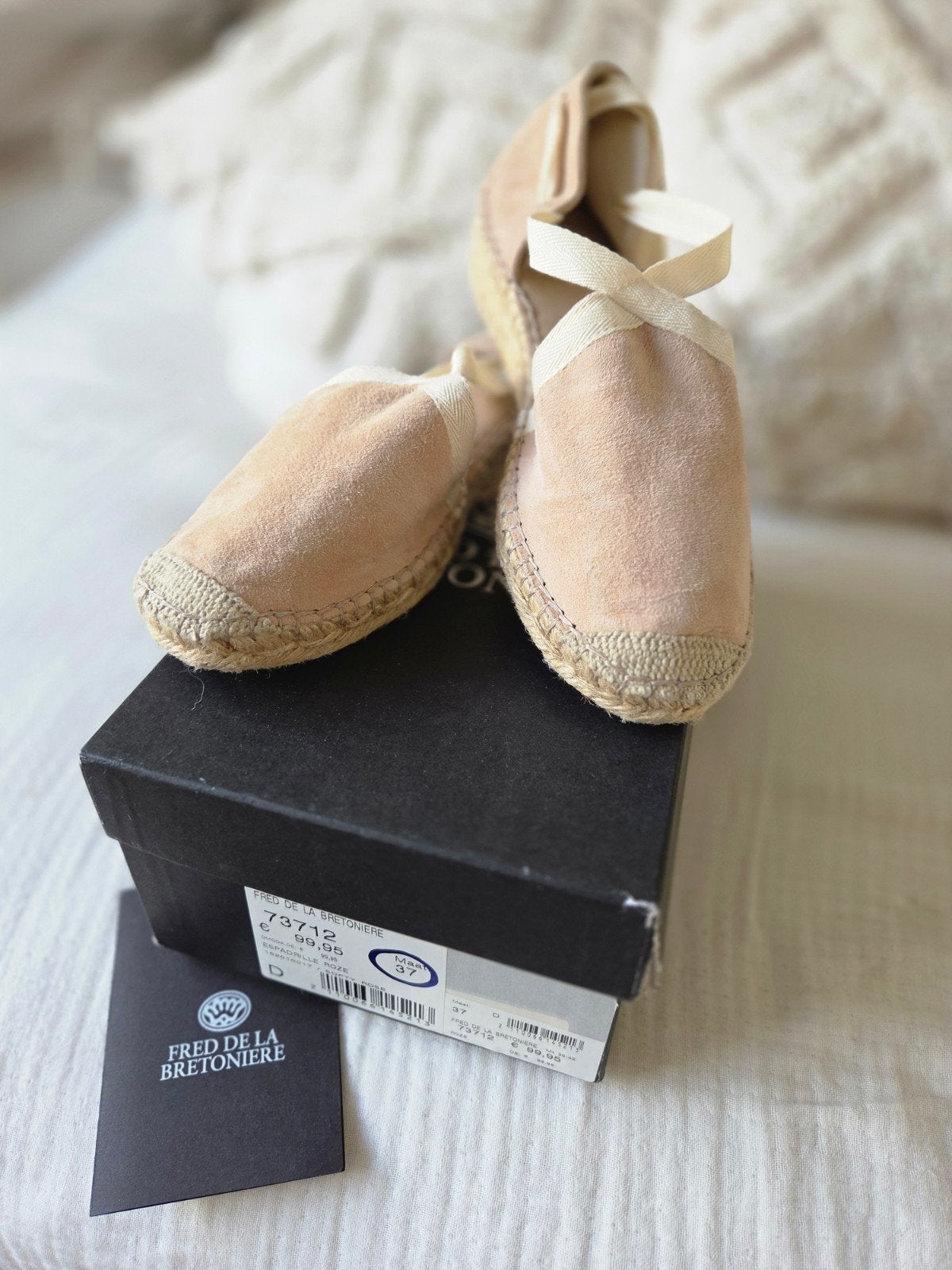 Fred de la Bretoniere espadrilles maat 37, roze, Kleding | Dames, Fred de la Bretoniere, Ophalen of Verzenden, Espadrilles of Moccasins