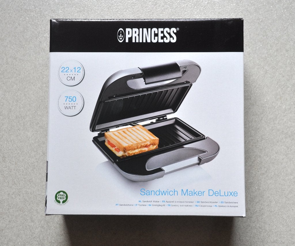 PRINCESS  Sandwich  Maker  De  Luxe  -  Nieuw!, Ophalen of Verzenden, Nieuw