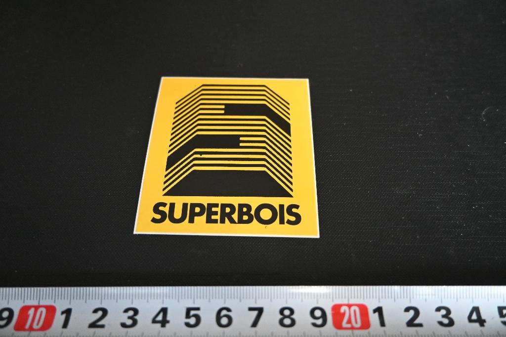 sticker SUPERBIOS logo, Ophalen, Zo goed als nieuw