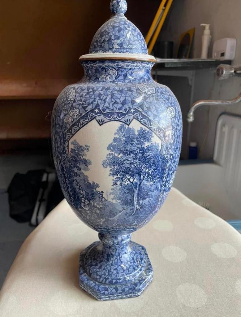 Dekselvaas Villeroy & Boch, Antiek en Kunst, Ophalen