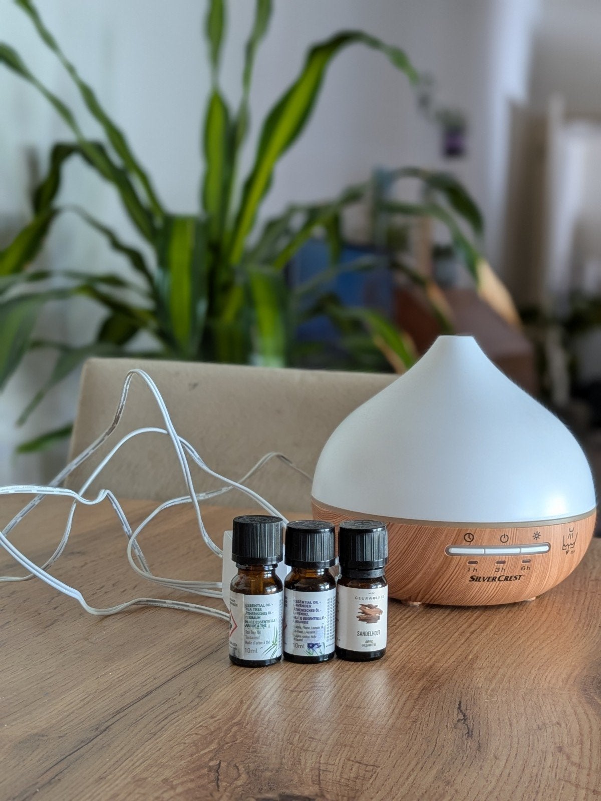 Silvercrest Aroma Diffuser met LED-verlichting, Ophalen, Zo goed als nieuw