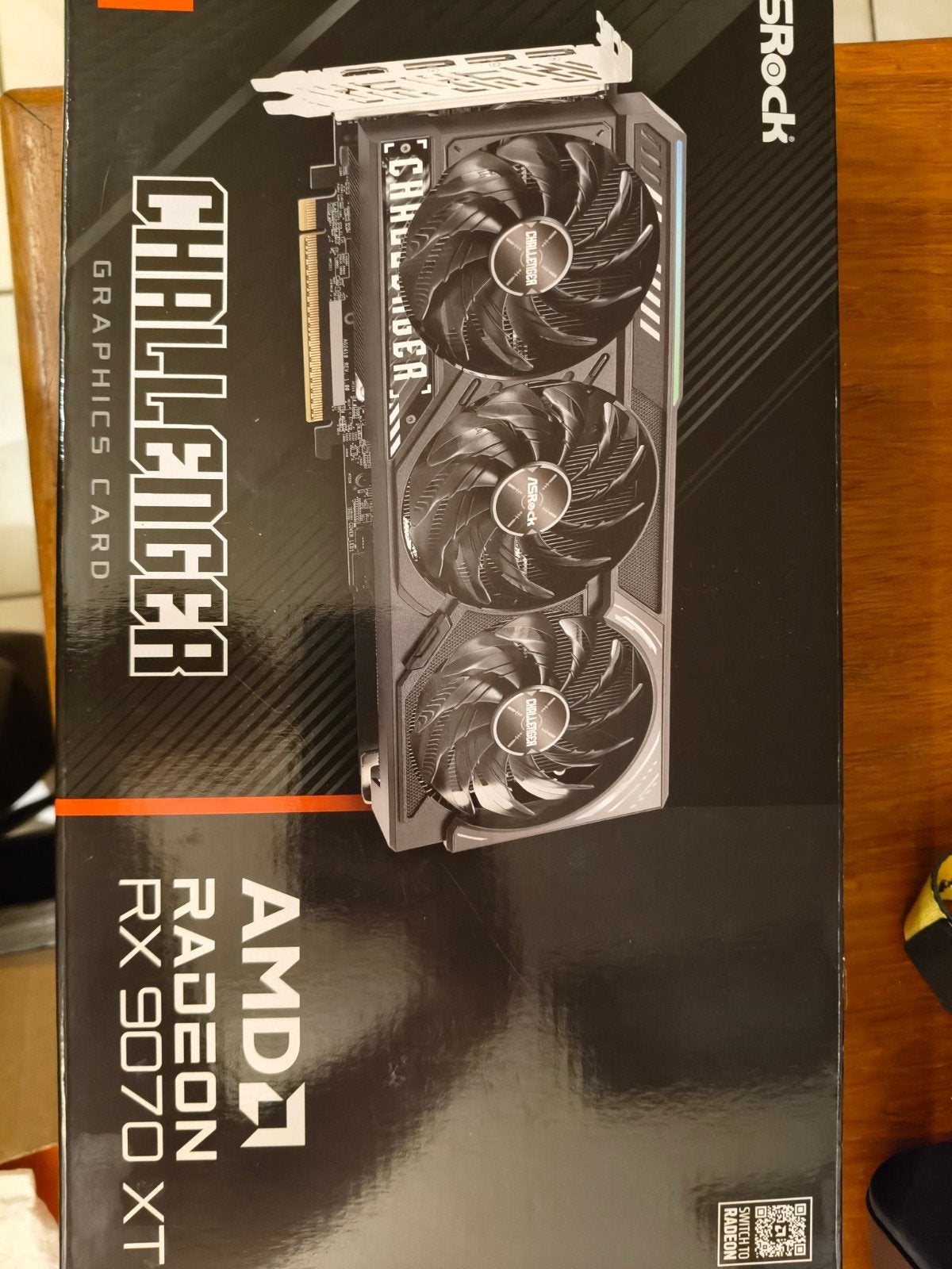 AMD radeon rx9070xt challenger, Ophalen of Verzenden, Zo goed als nieuw, GDDR5, PCI-Express 4