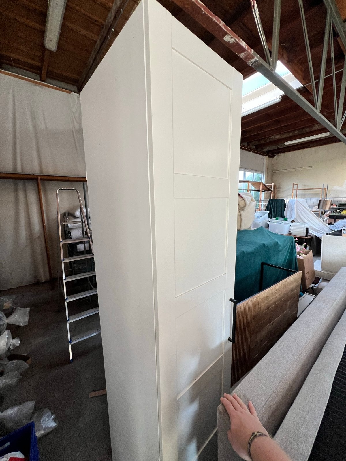 Ikea Pax Bergsbo kast met lades en glasplaat, Ophalen, Minder dan 50 cm, 200 cm of meer, Met lade(s)
