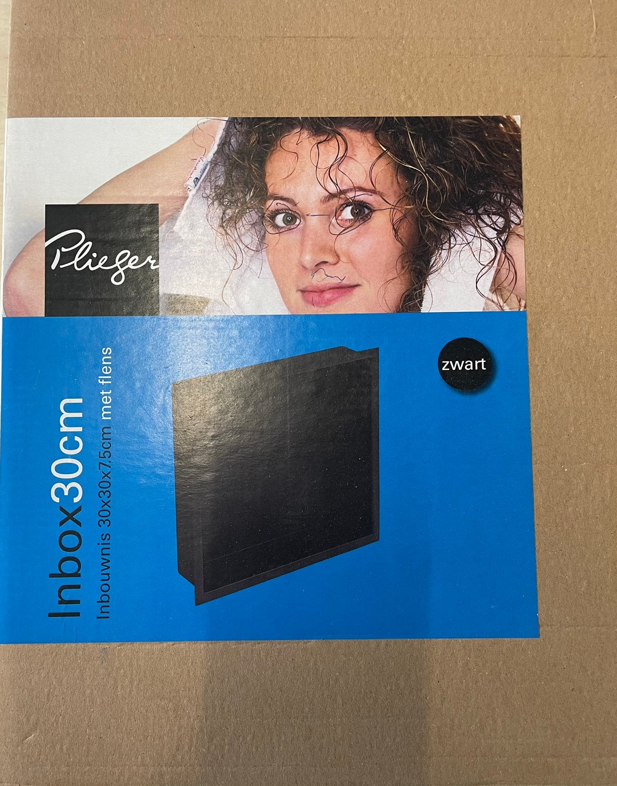 Inbouwnis kleur mat zwart merk: Plieger, Ophalen of Verzenden, Zo goed als nieuw