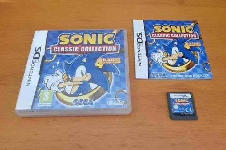 DS | Sonic Classic Collection, Spelcomputers en Games, Games | Nintendo DS, Avontuur en Actie, Gebruikt, 1 speler, Ophalen of Verzenden