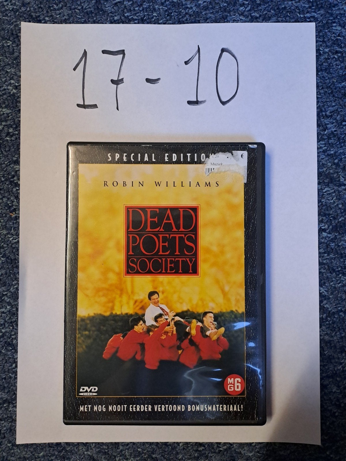 Dead Poets Society - Special Edition DVD (Robin Williams), Overige genres, Ophalen of Verzenden, Zo goed als nieuw, Vanaf 6 jaar