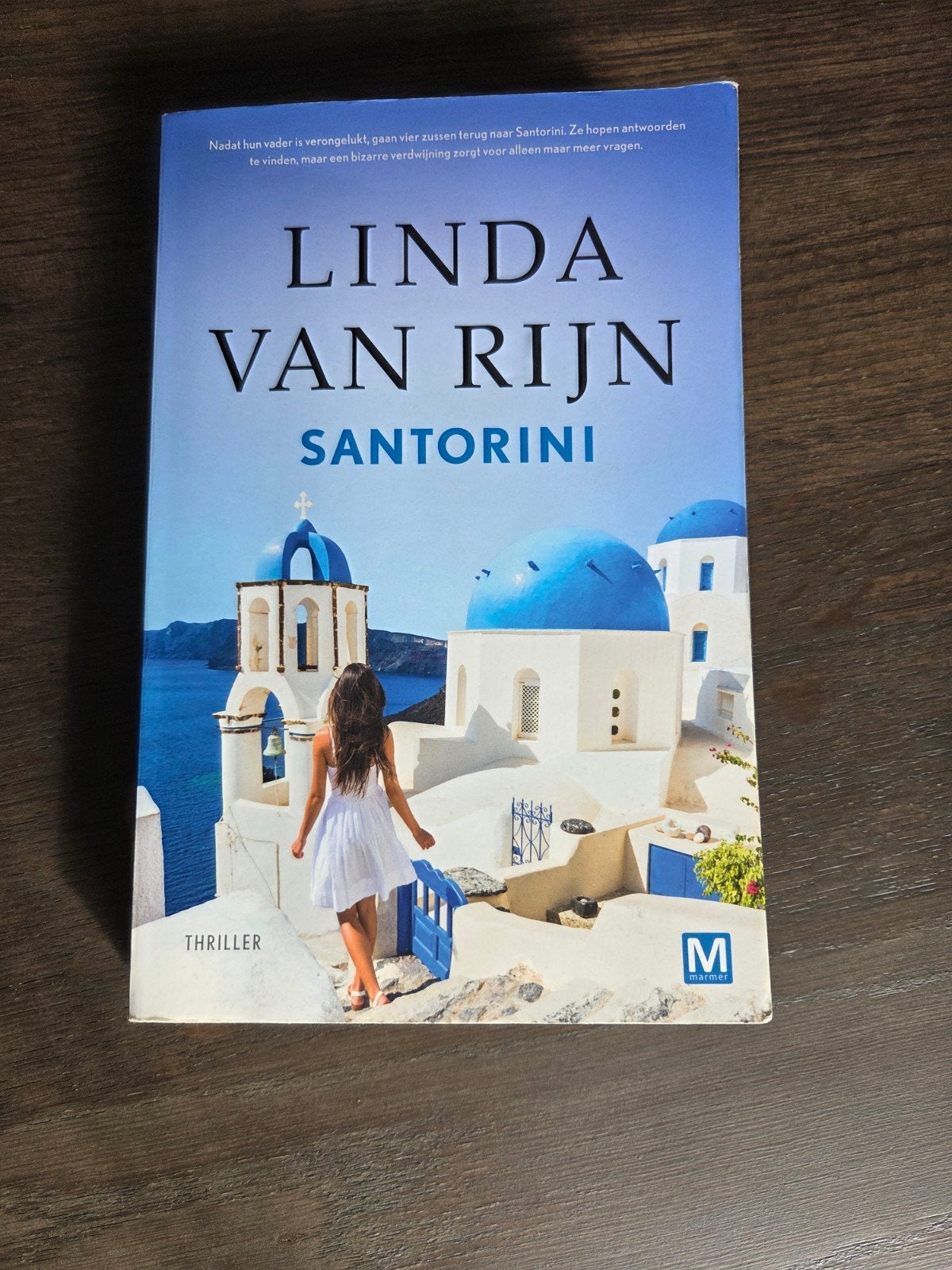Linda van Rijn - Santorini (Thriller), Ophalen of Verzenden, Gelezen, Linda van Rijn, Nederland