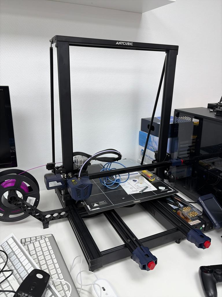 Anycubic Kobra Max 3D-printer met extra filamenten, Computers en Software, 3D Printers, Ophalen of Verzenden, Zo goed als nieuw