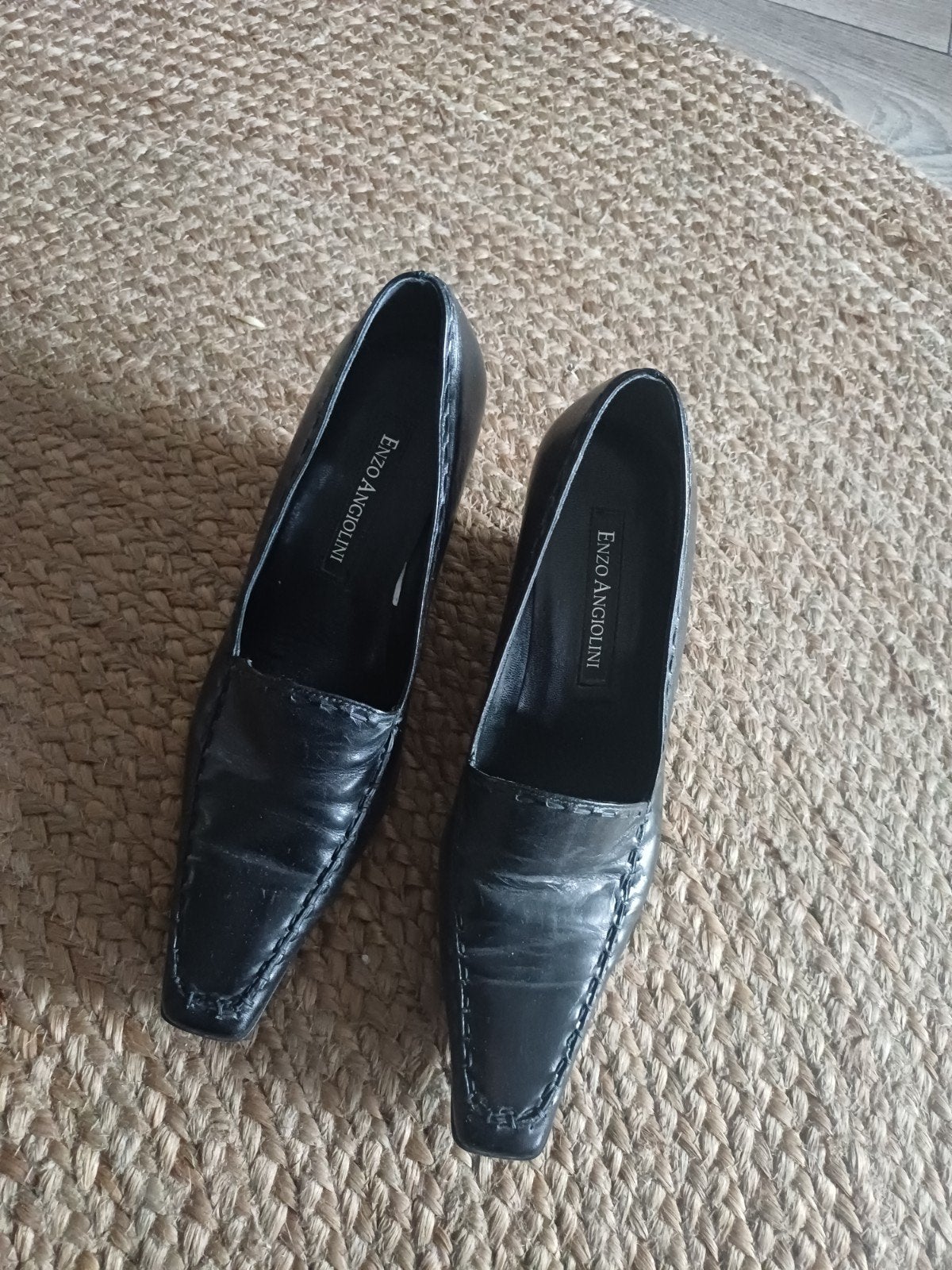 Enzo Angiolini zwarte pumps, maat 6.5M, Pumps, Zwart, Ophalen of Verzenden, Enzo Angiolini