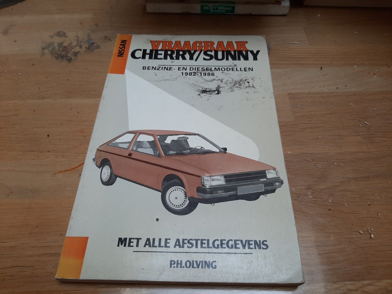Vraagbaak Nissan Cherry/Sunny Benzine- en Dieselmodellen, Auto diversen, Ophalen of Verzenden