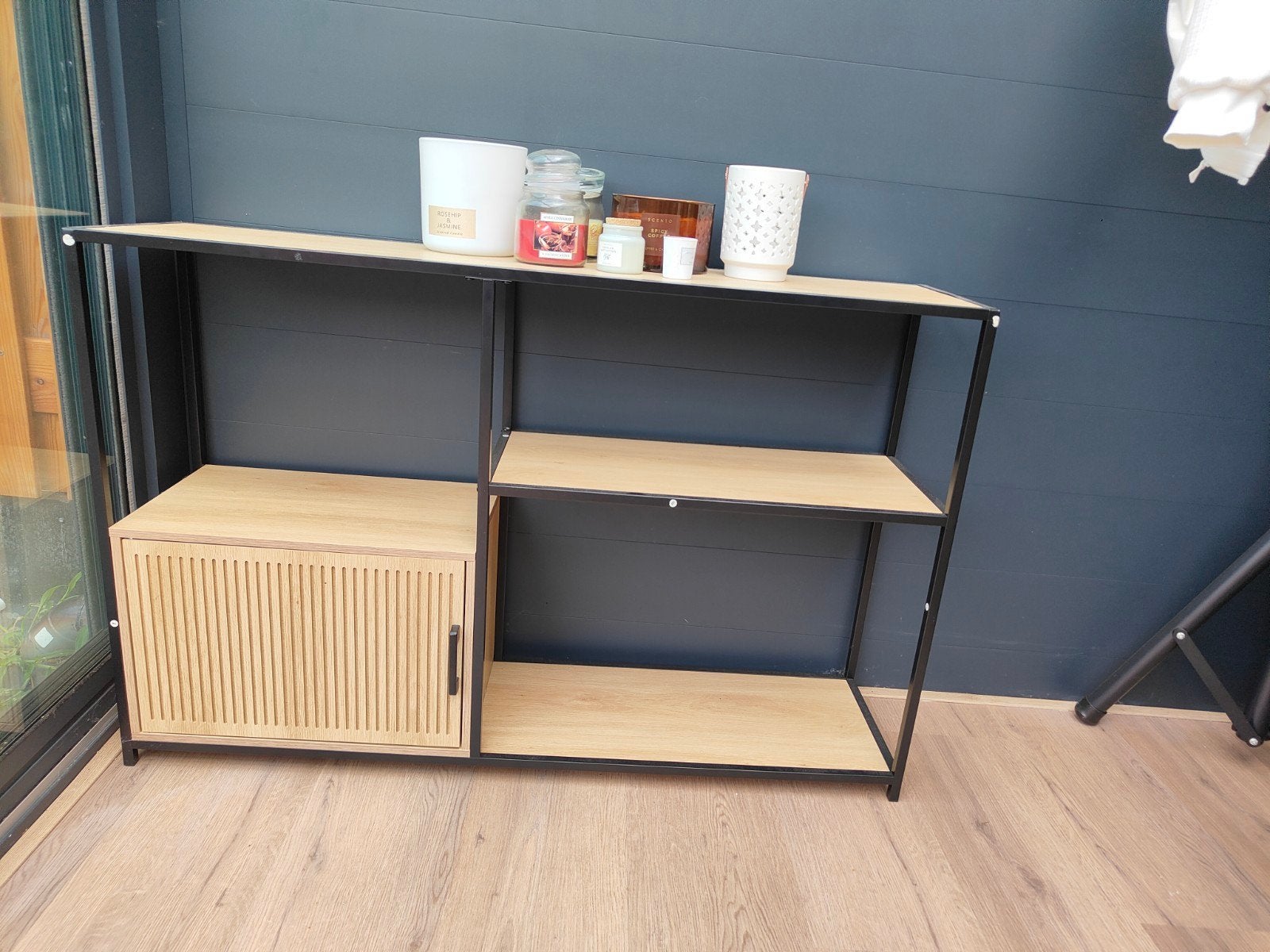 Action Stijlvol dressoir/boekenkast met opbergruimte, Ophalen