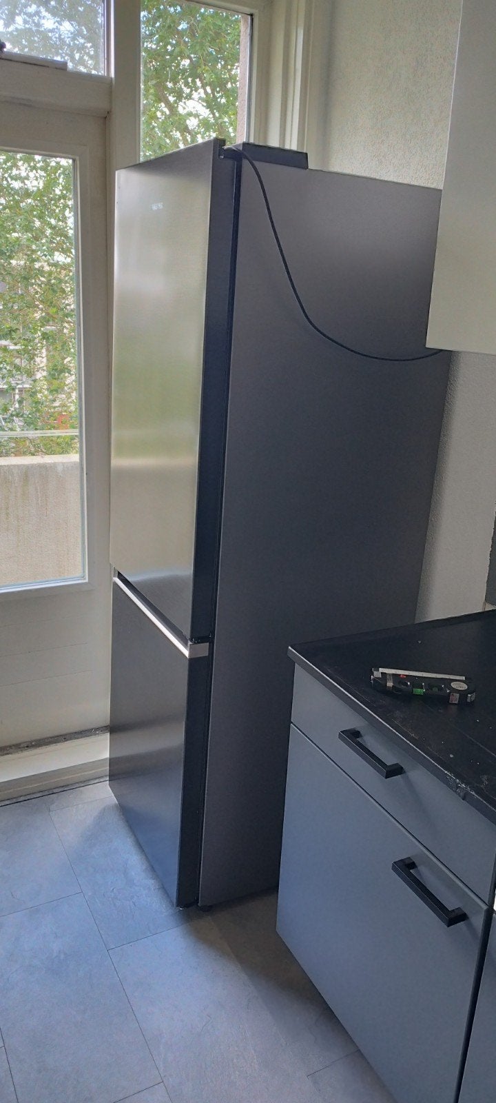Samsung RB34C605CB1 Koel-vriescombinatie - Zilvergrijs, Witgoed en Apparatuur, Ophalen, 200 liter of meer, Met aparte vriezer