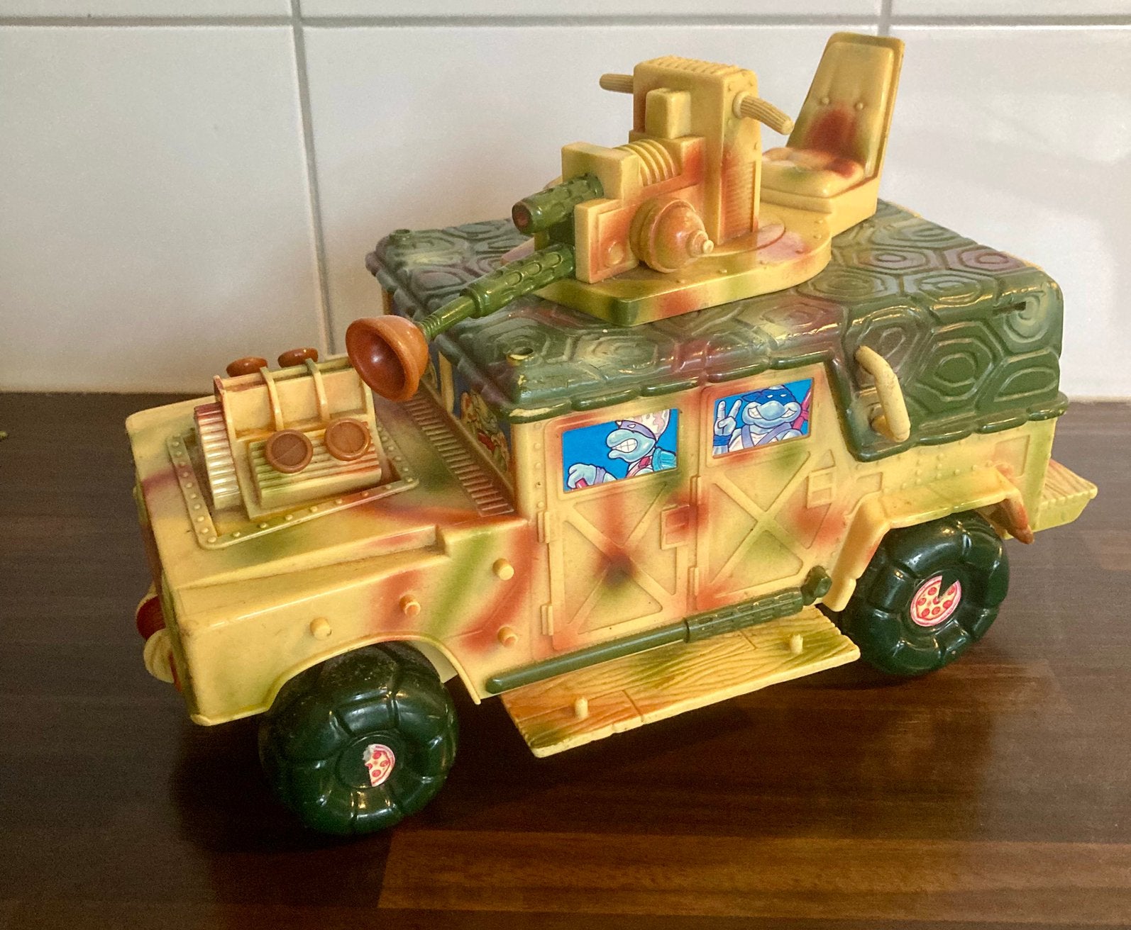 Vintage 1992 Teenage Mutant Ninja Turtles Sewer Sandcruiser, Kinderen en Baby's, Speelgoed | Actiefiguren, Ophalen of Verzenden
