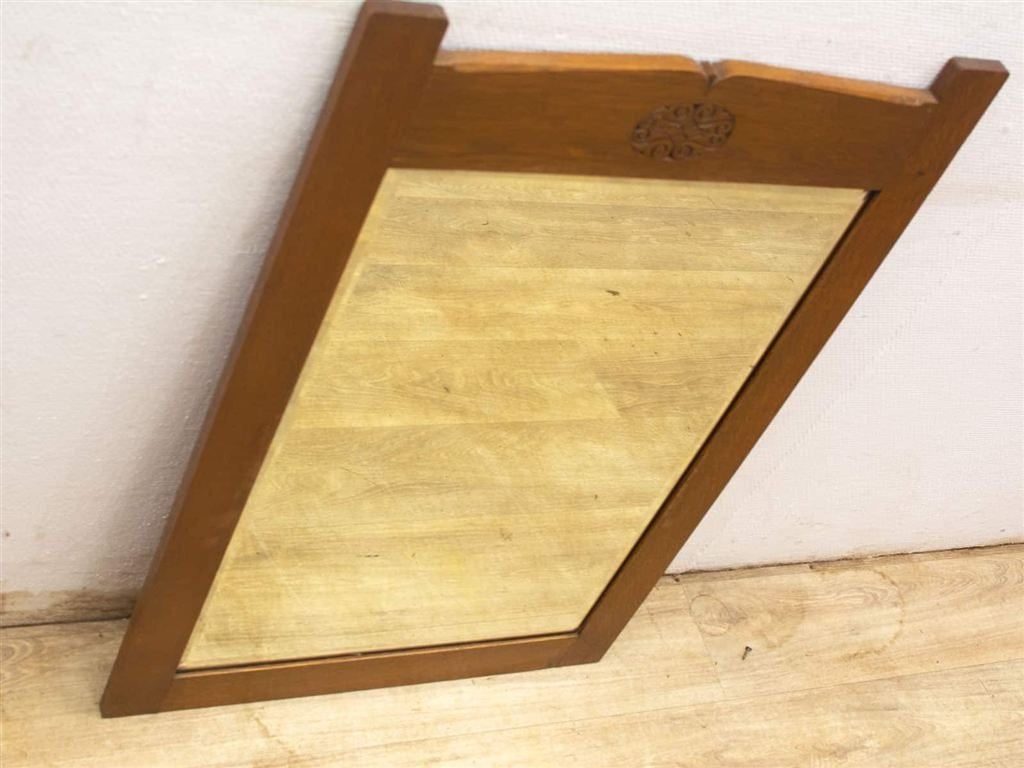 Houten spiegel 22630, Huis en Inrichting, Minder dan 50 cm, Gebruikt, Ophalen of Verzenden, Minder dan 100 cm