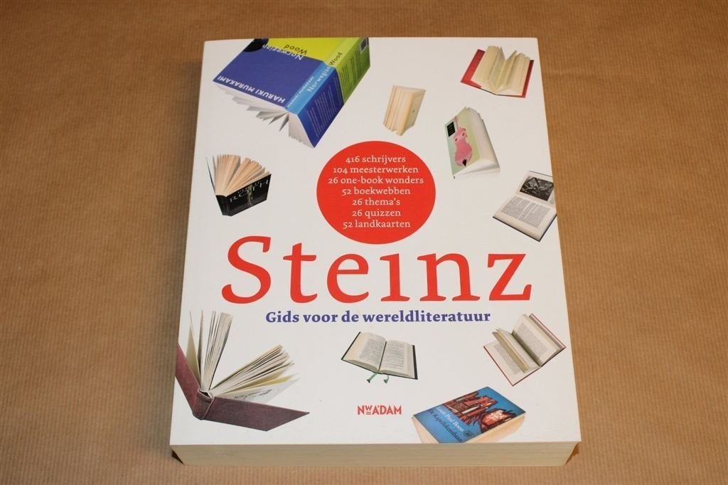 Steinz – Overzicht wereldliteratuur in 416 schrijvers ..., Ophalen of Verzenden, Gelezen