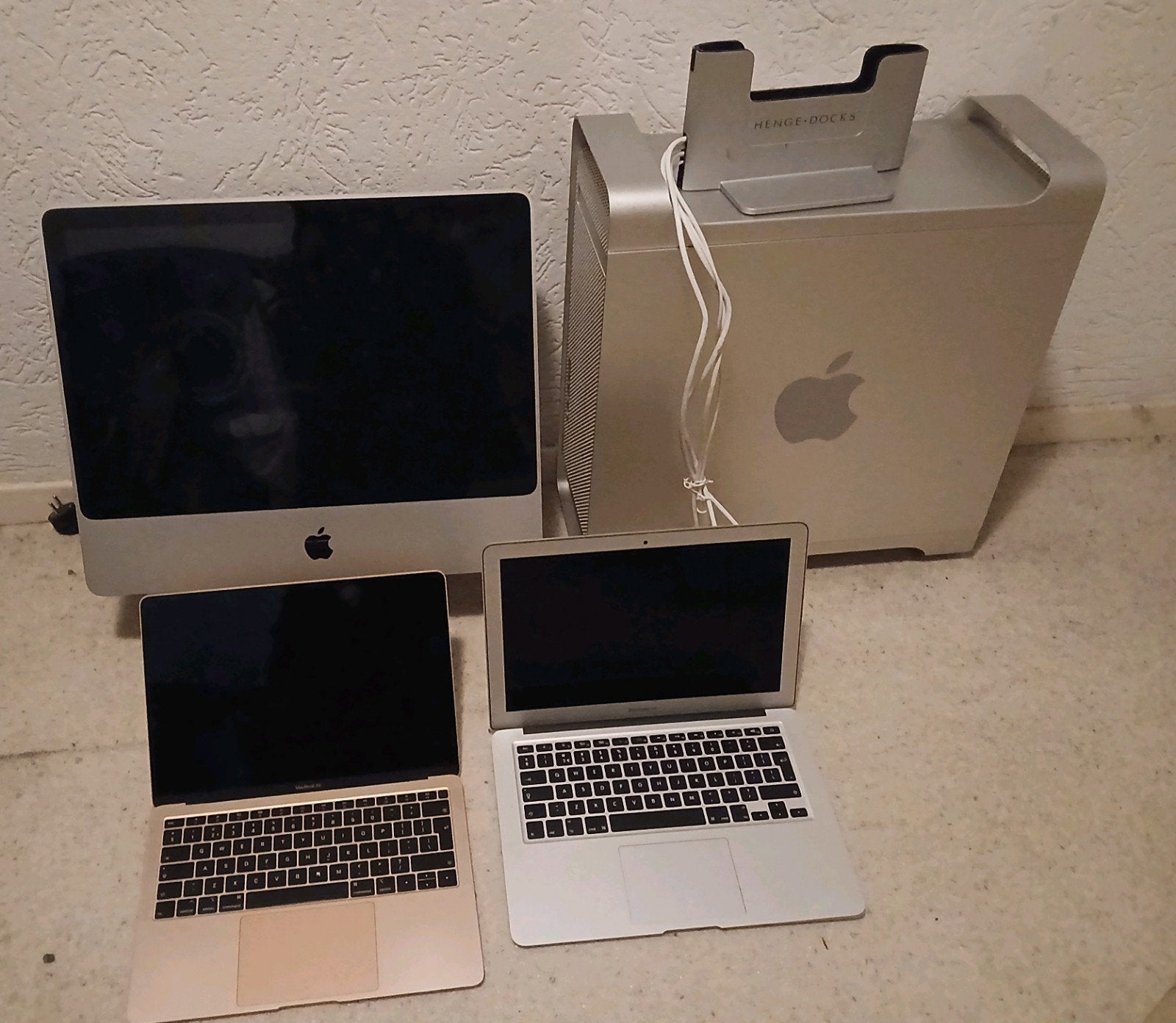 2 x Apple  PC en 2 x Macbook en Hengedock, Computers en Software, Desktop Pc's, Ophalen