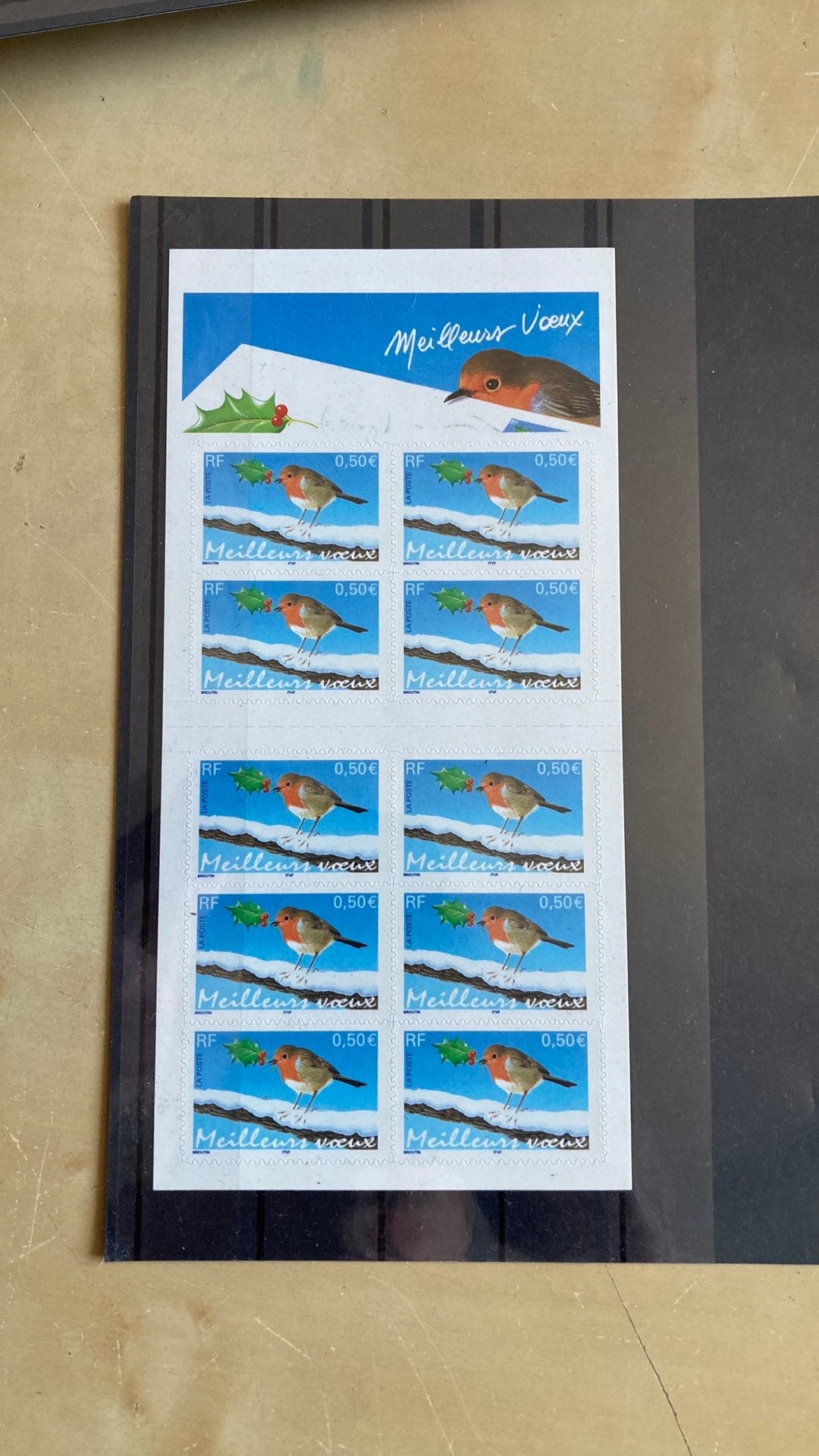 Frankrijk boekje 37 vogels post fris/1053 A, Postzegels en Munten, Ophalen of Verzenden