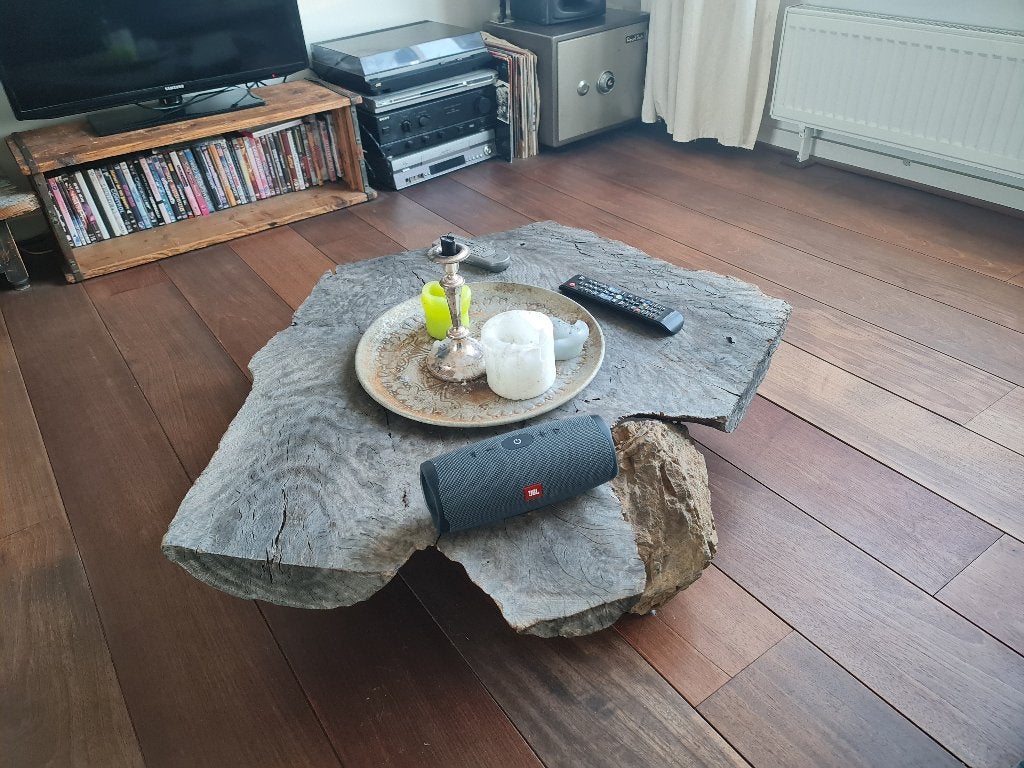 Jatoba hardhouten vloer, Gebruikt, 50 tot 150 cm, 10 m² of meer, 10 tot 30 cm