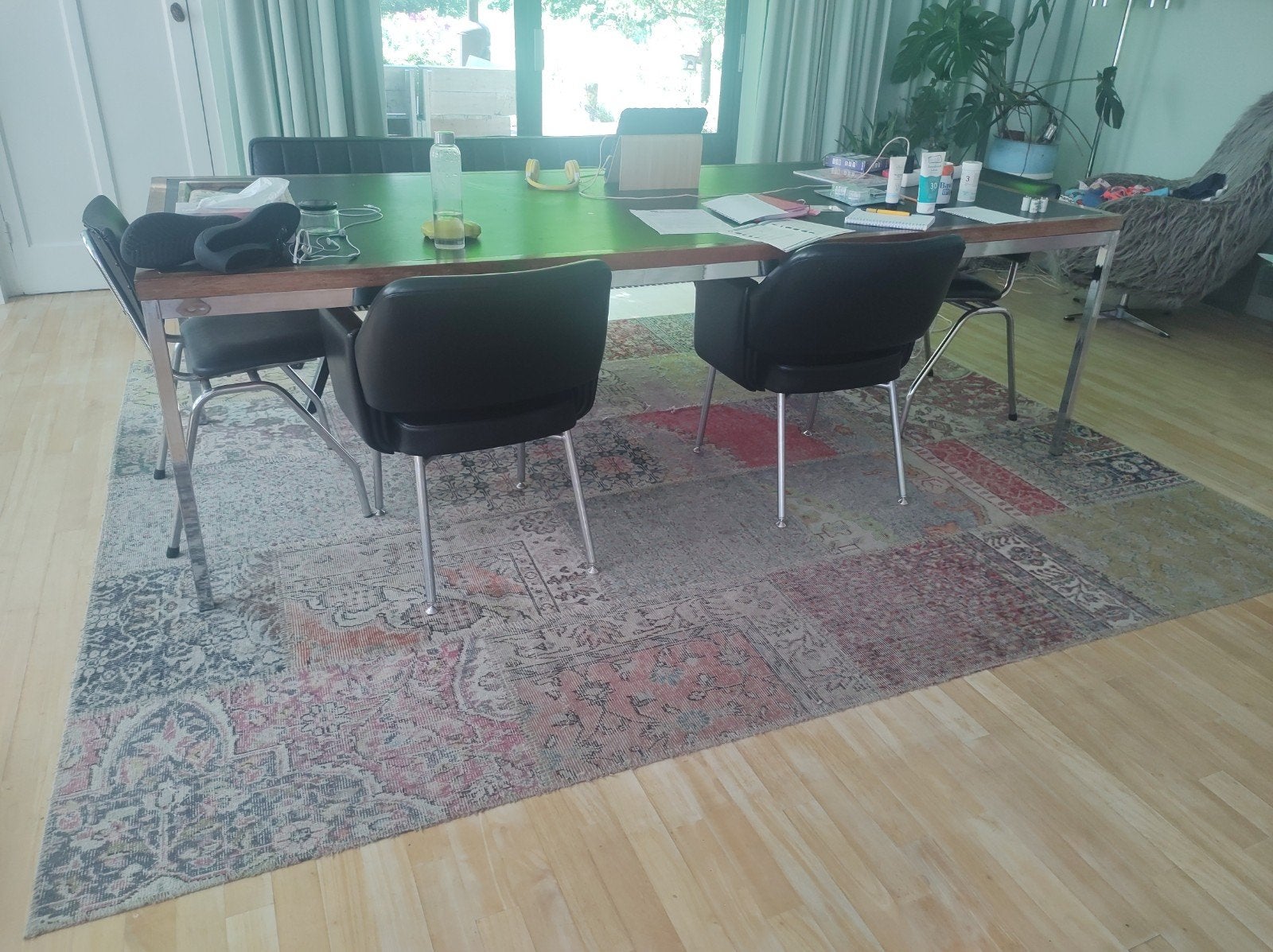 Vloerkleed, tapijt Silkeborg Ikea 2x, Ophalen, Gebruikt, 5 tot 10 m², Geel