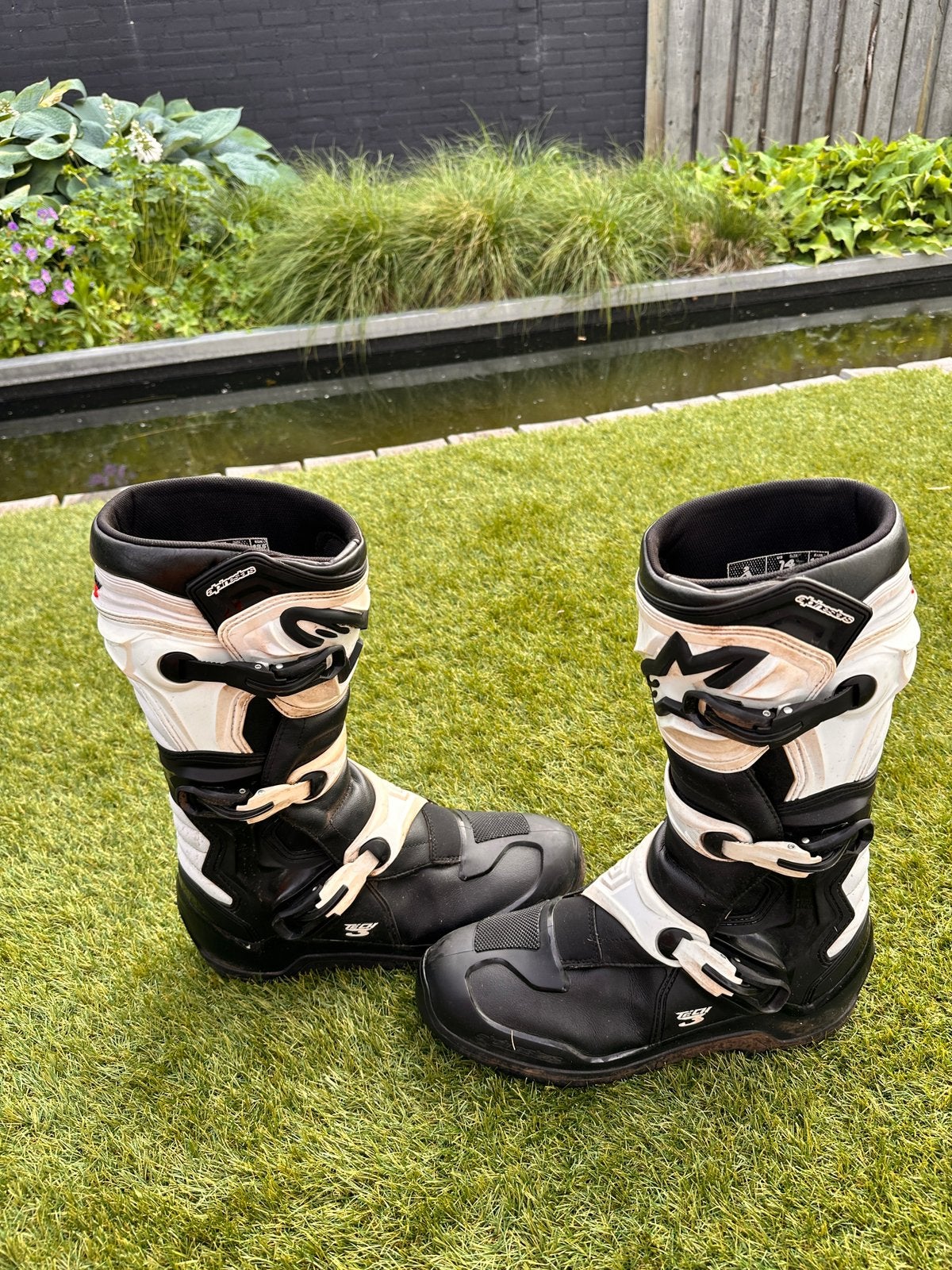 Alpinestrar tech 3 motorcrosslaarzen maat 49,5 us14, Motoren, Kleding | Motorkleding, Ophalen of Verzenden, Tweedehands, Heren