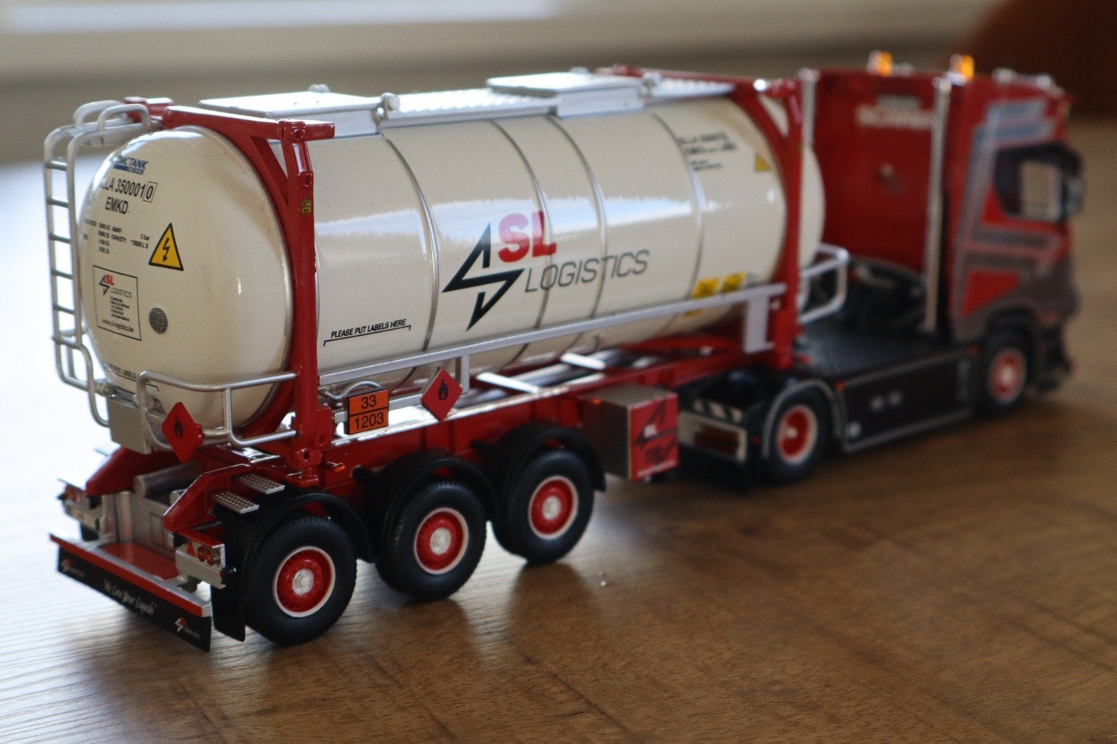 Tekno SL logistics, Hobby en Vrije tijd, Ophalen of Verzenden, Zo goed als nieuw, Bus of Vrachtwagen, Tekno