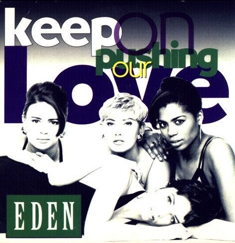 Eden – Keep On Pushing Our Love CD Maxisingle 1993 💿, Verzenden, Zo goed als nieuw, Dance en House