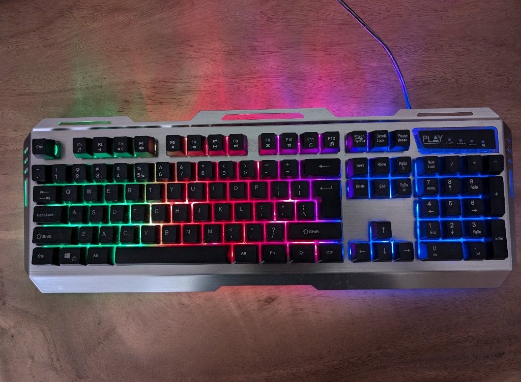 Gaming keyboard pl3310, Ophalen of Verzenden, Qwerty, Gebruikt