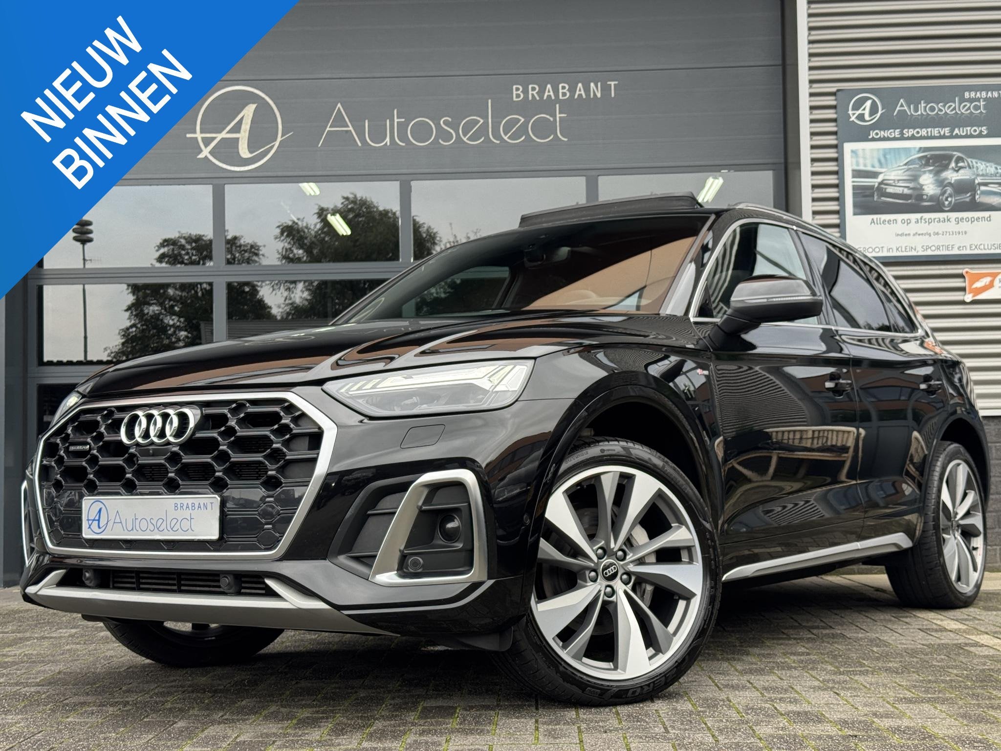 Audi Q5 55 TFSI e S edition Pano | SOH 100%, Auto's, Automaat, 14 kWh, Gebruikt, 4 cilinders