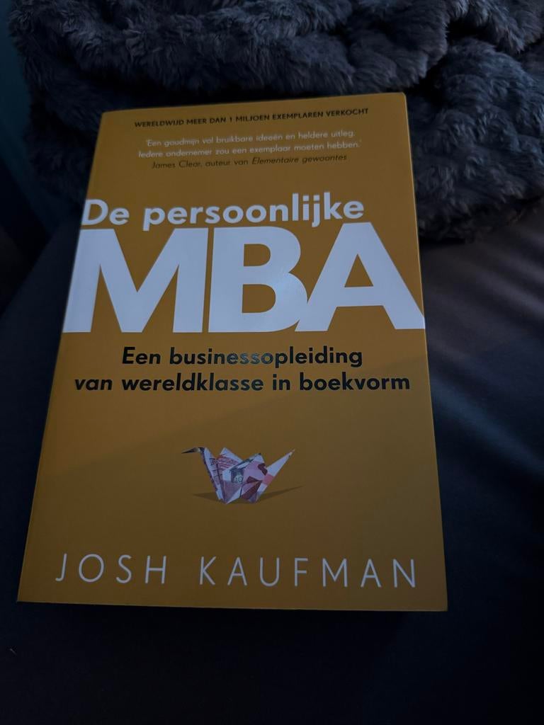 De persoonlijke MBA: Een businessopleiding in boekvorm, Ophalen of Verzenden, Zo goed als nieuw, Management