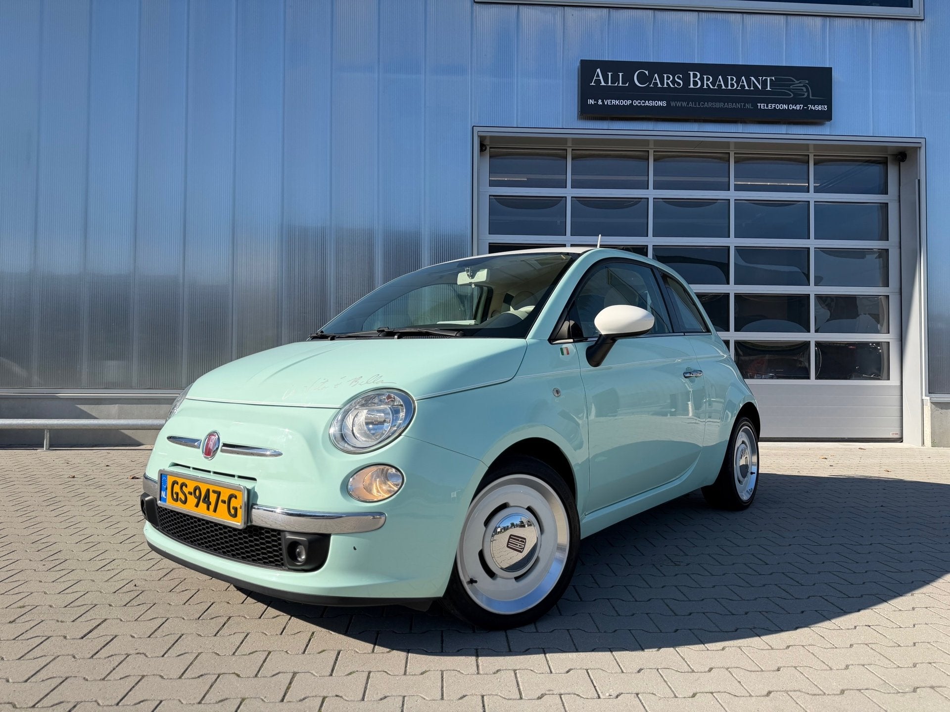 Fiat 500 0.9 TwinAir Turbo Vintage '57 /CarPlay/ leder/, Auto's, Voorwielaandrijving, Gebruikt, 905 kg, Handgeschakeld